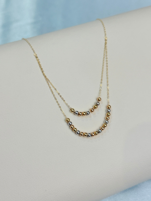 گردنبند گوی دو رج